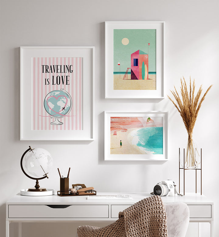 GLOBETROTTING GALLERY WALL , GALLERY WALLS & SETS