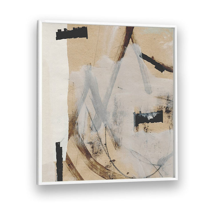 Reunion By Dan Hobday Abstract Art Abstract Paintings in White Plain Frame