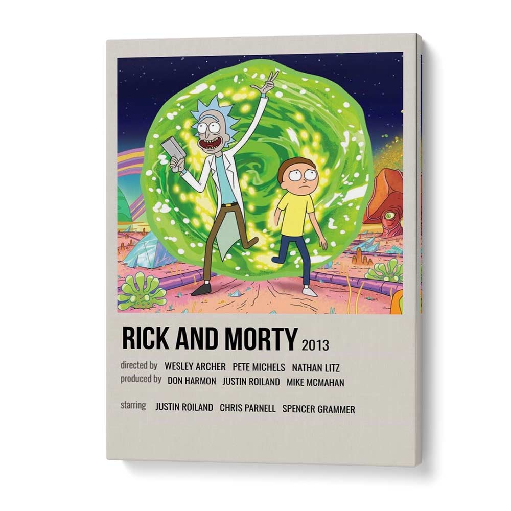 Rick Morty 2013 i Movie Posters in Gallery Wrap