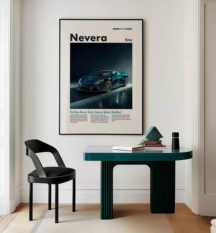 Transform your space with stunning RIMAC NEVERA, CAR POSTERS showcasing automotive passion and artistic flair.