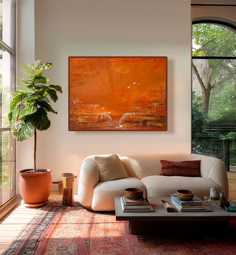 RISE OF LIGHT , HANDMADE ARTWORKS