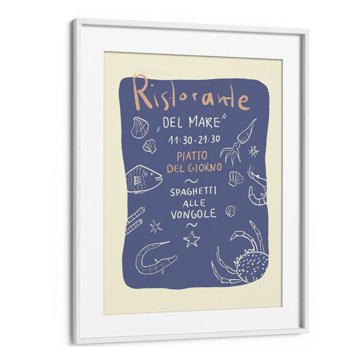 Ristorante Up by Studio Dolci Kitchen Posters in White Frame With Mount