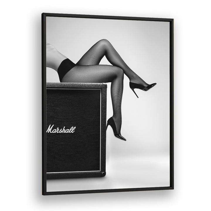 Rock N Legs by David Drake Fine Art Photography Fashion Photography in Black Plain Frame