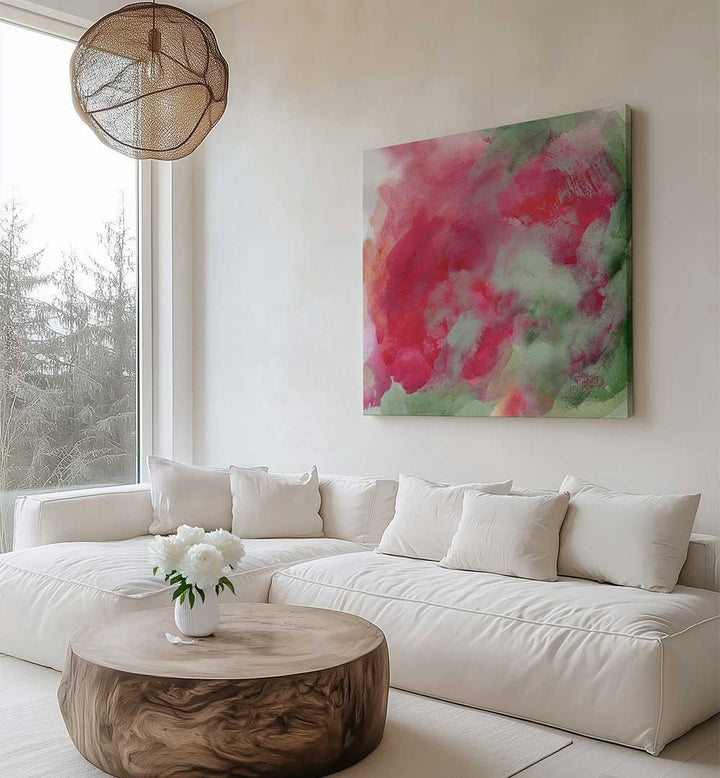 ROSE CASCADE , ABSTRACT PAINTINGS