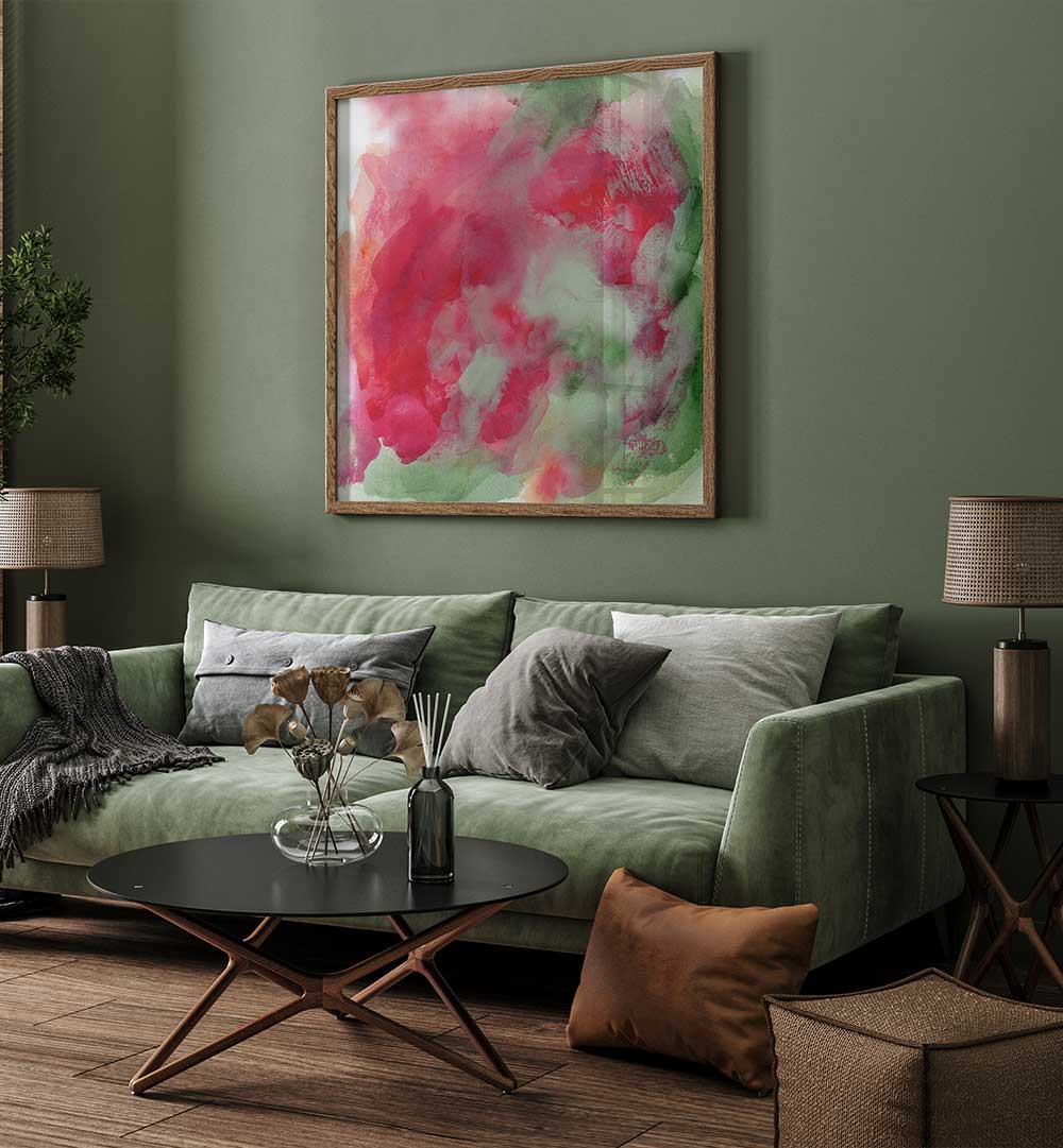 ROSE CASCADE , ABSTRACT PAINTINGS