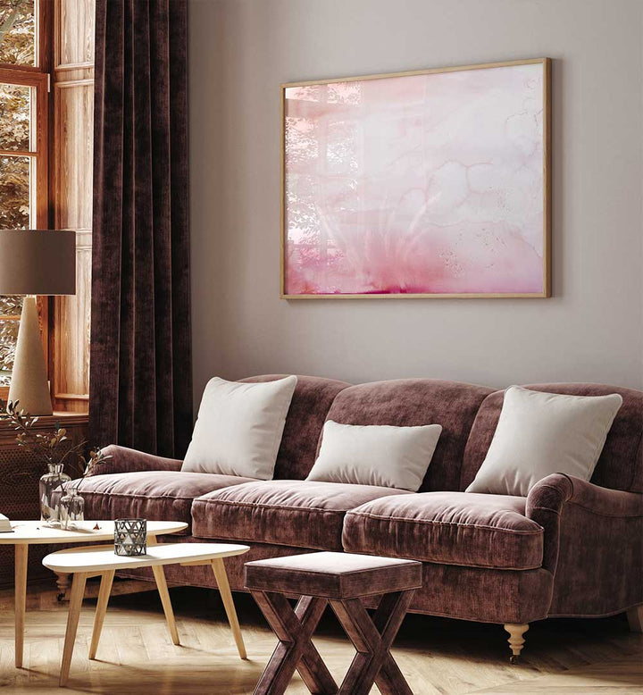 ROSE LANDSCAPE , ABSTRACT PAINTINGS