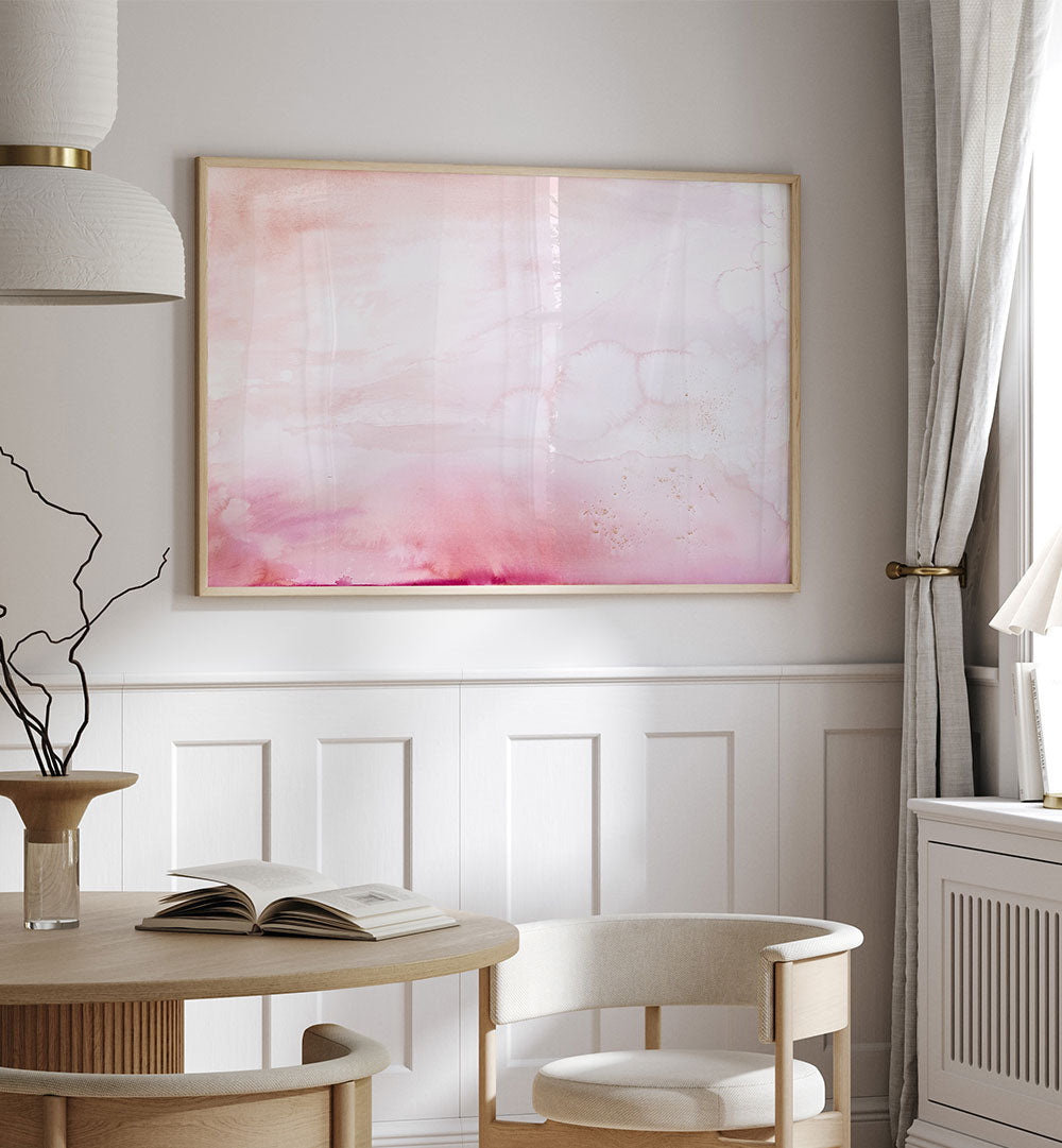 ROSE LANDSCAPE , ABSTRACT PAINTINGS