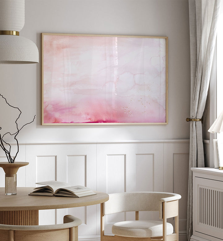 ROSE LANDSCAPE , ABSTRACT PAINTINGS