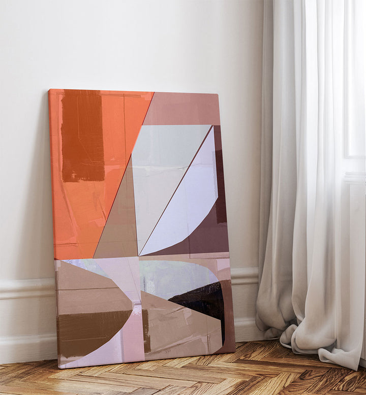 RUSTIC TEXTURES I , ABSTRACT PAINTINGS