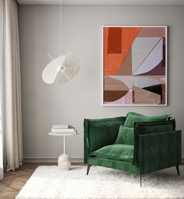 RUSTIC TEXTURES I , ABSTRACT PAINTINGS