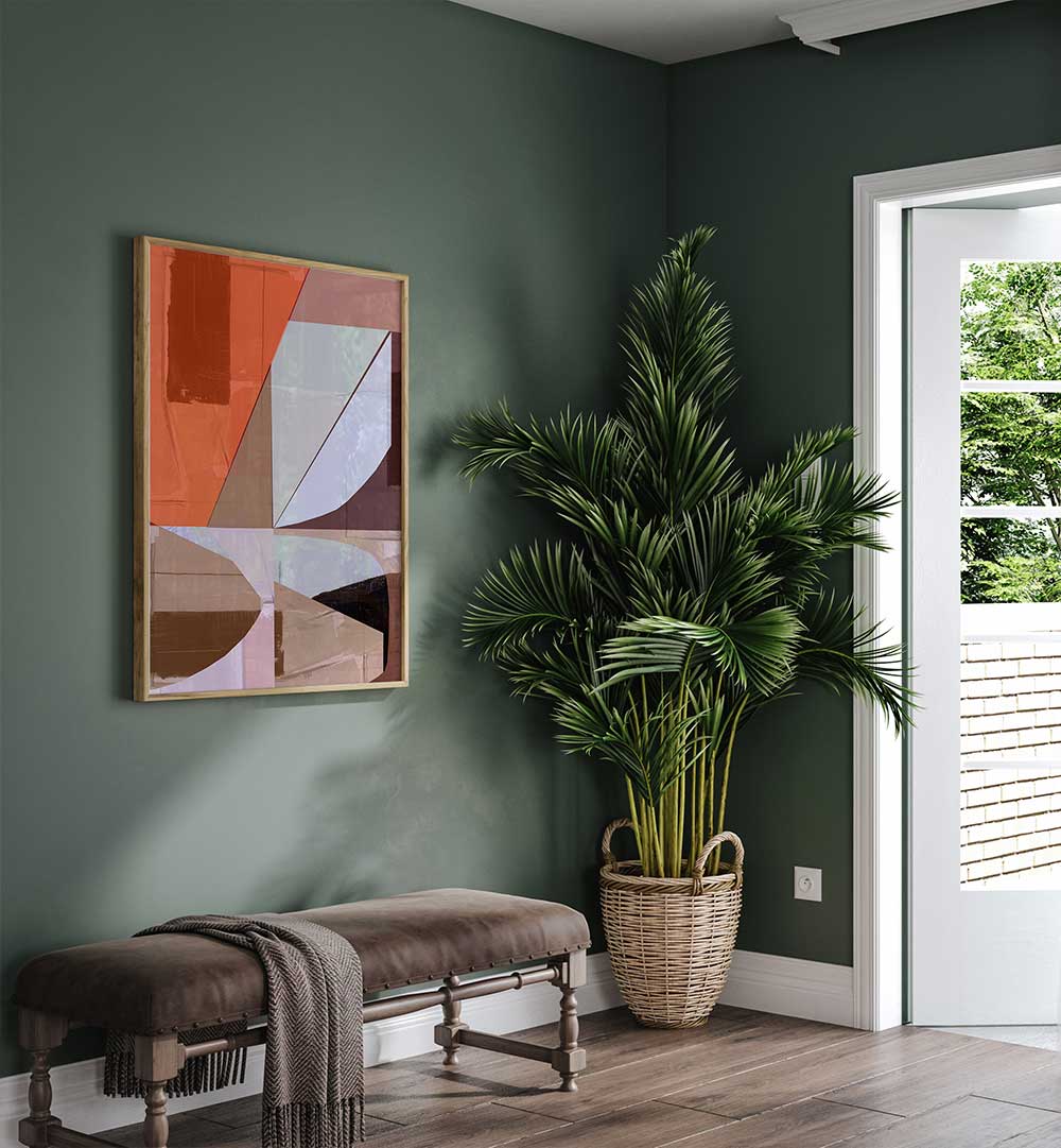 RUSTIC TEXTURES I , ABSTRACT PAINTINGS