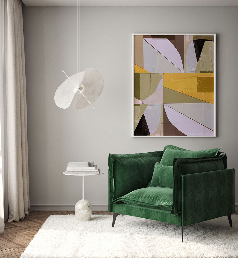 RUSTIC TEXTURES III , ABSTRACT PAINTINGS