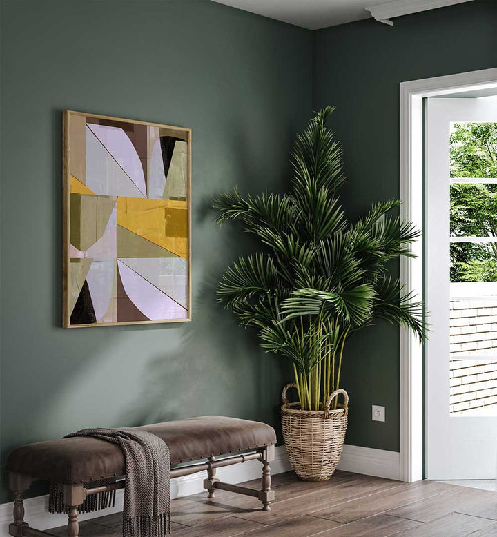 RUSTIC TEXTURES III , ABSTRACT PAINTINGS