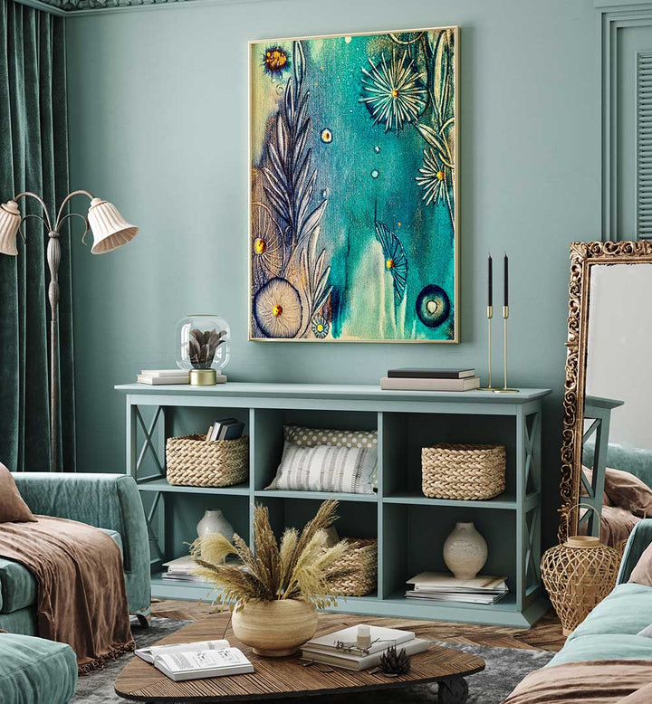 Vibrant SAPPHIRE REEF, BEACH PAINTINGS enhance your space with serene ocean-inspired beauty and tranquil vibes.