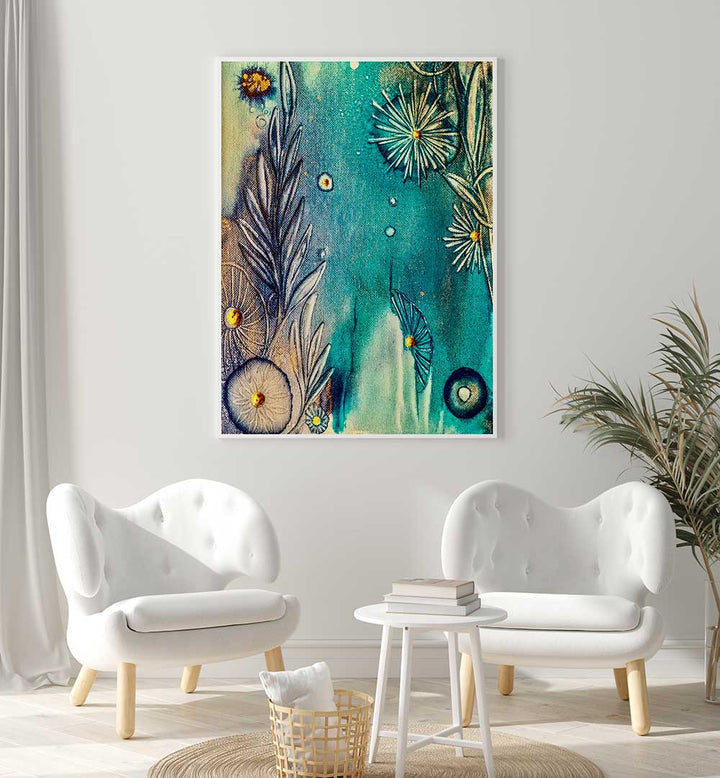 Vibrant Sapphire Reef Beach Paintings bring tranquil ocean vibes to your space, perfect for beach lovers.