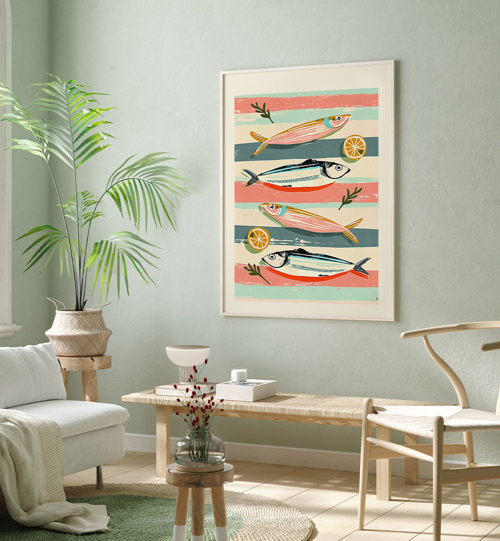 SARDINES ON STRIPES
