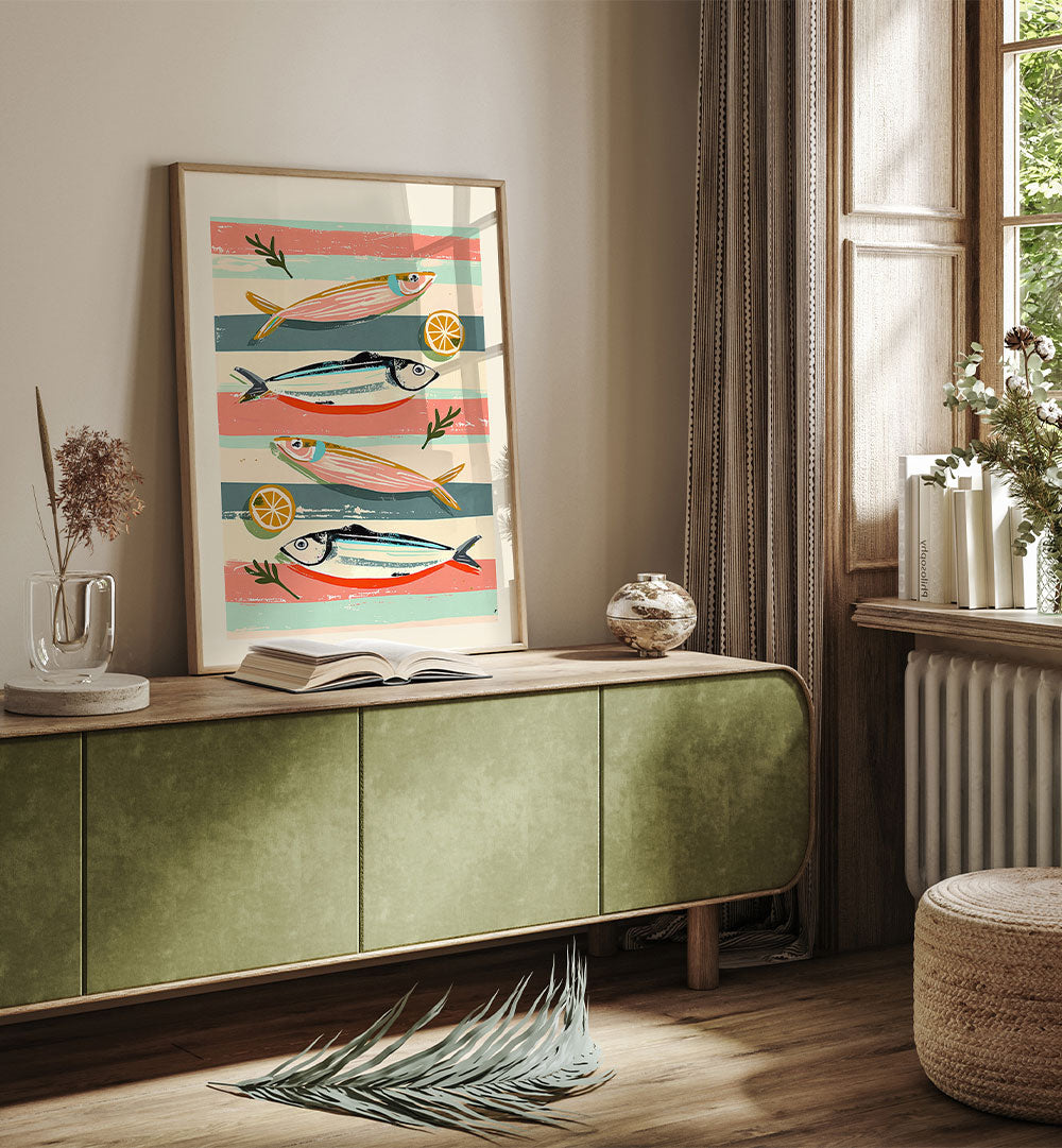 SARDINES ON STRIPES