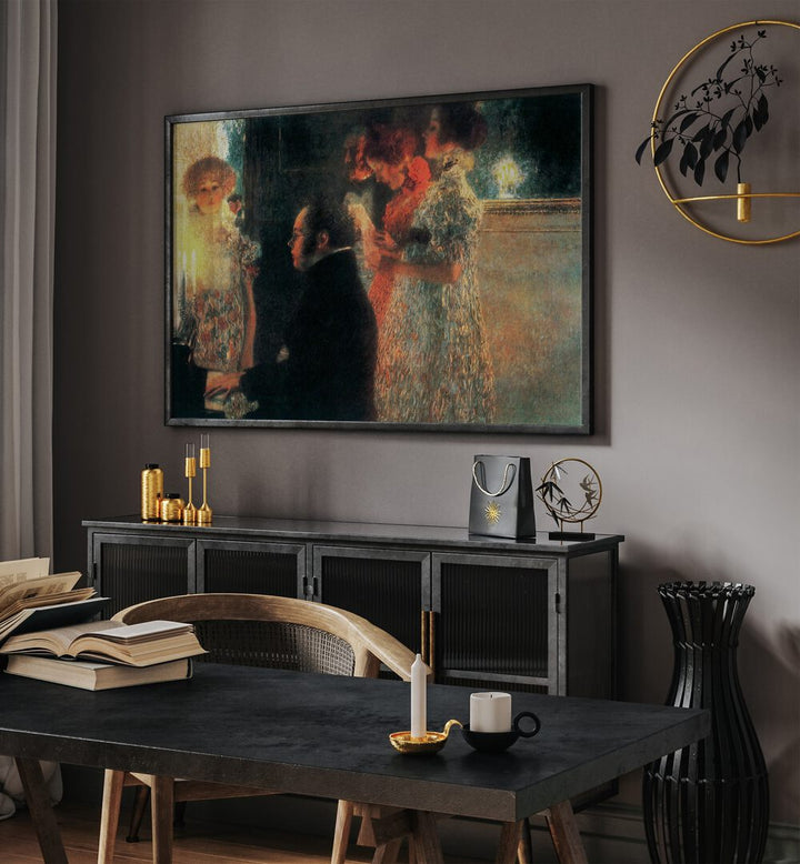 SCHUBERT AT THE PIANO II (1899)  , VINTAGE PAINTINGS
