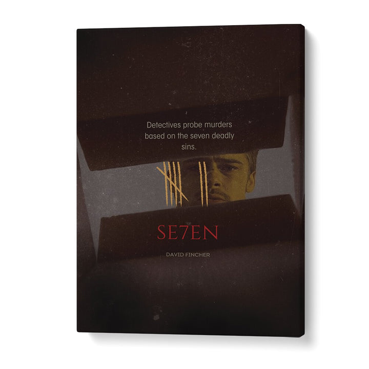 SE7EN By Grishma Korjani Movie Posters in Gallery Wrap