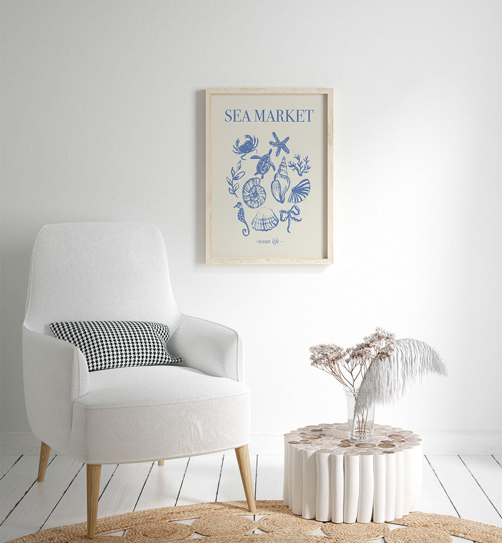SEA MARKET BLUE