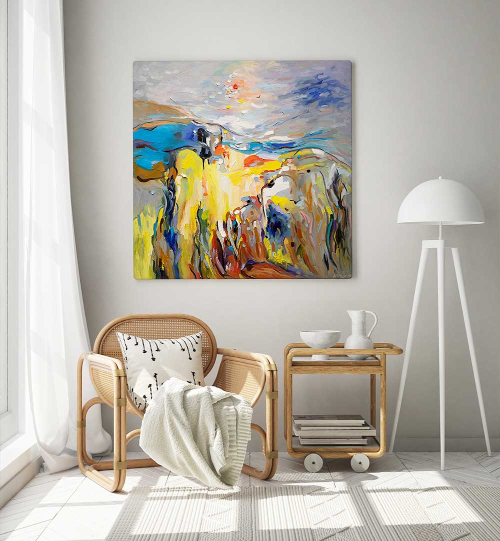SEASCAPE , MODERN IMPRESSIONISM PAINTINGS