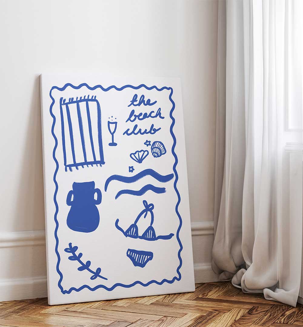 SEASIDE VIBES , BEACH PAINTINGS