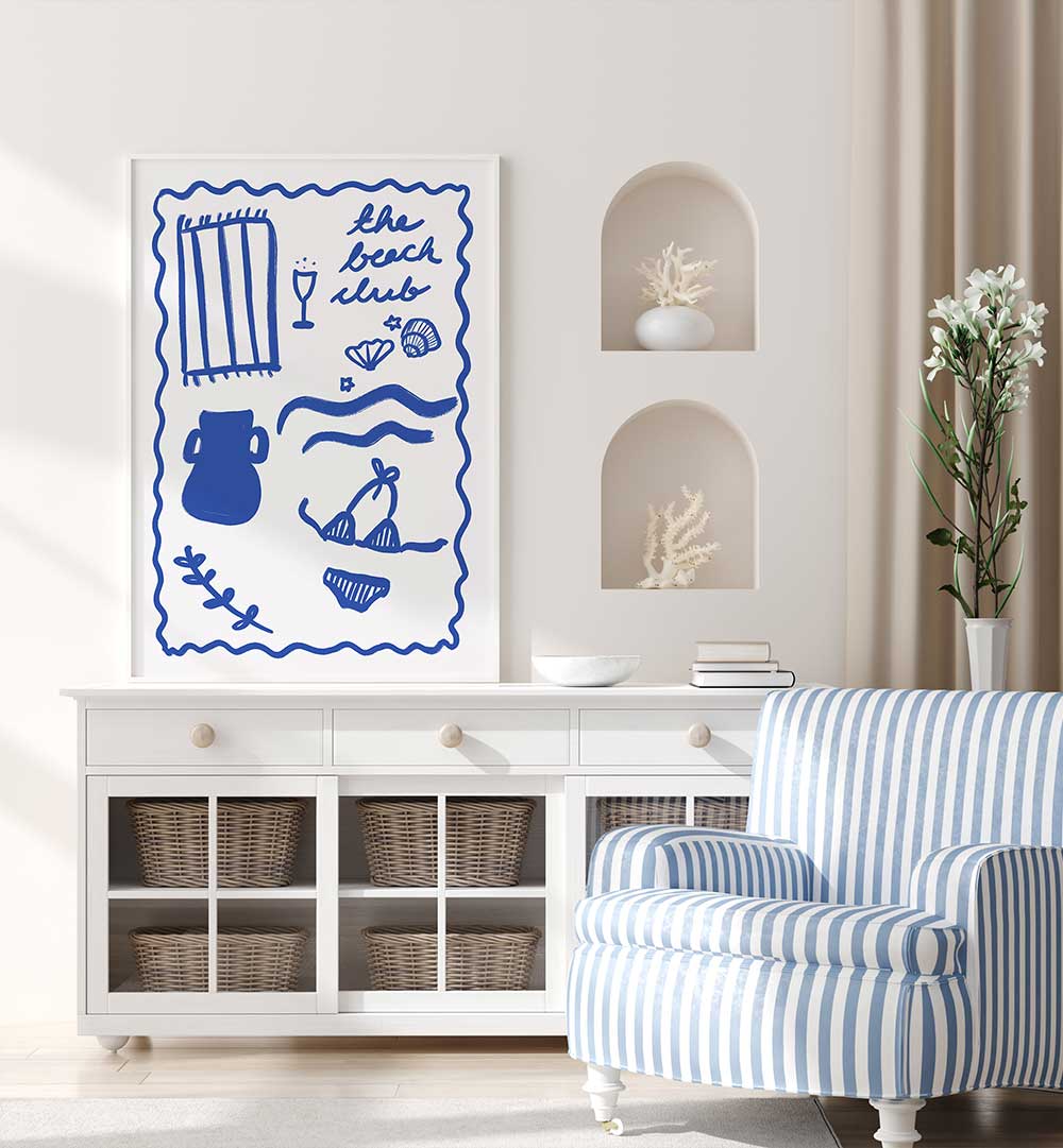 SEASIDE VIBES , BEACH PAINTINGS