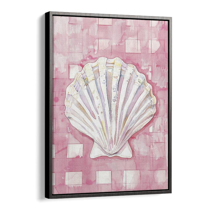 See Shells Kids Art Artwork in Black Floater Frame
