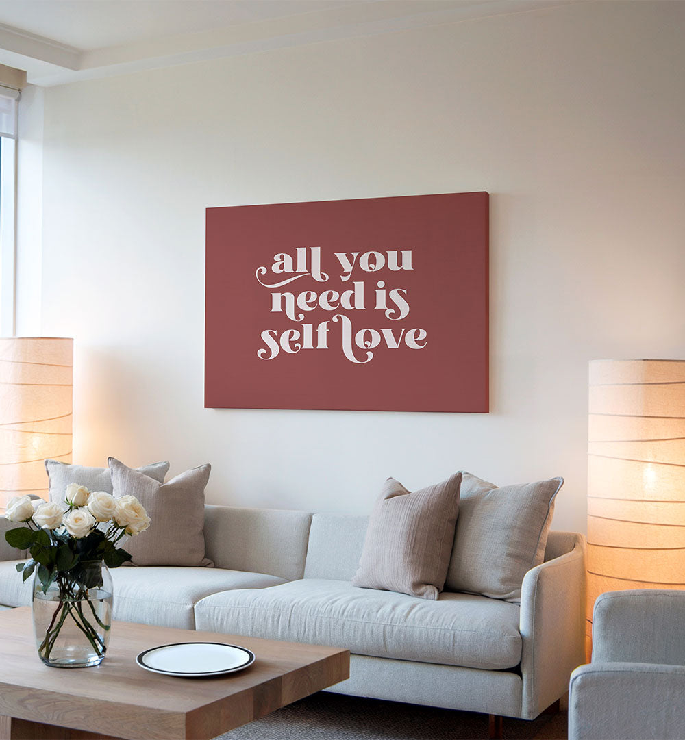 SELF LOVE I , QUOTES & TYPOGRAPHY POSTERS