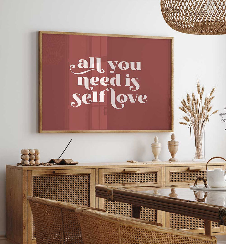 SELF LOVE I , QUOTES & TYPOGRAPHY POSTERS
