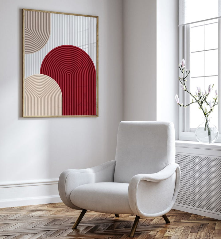 SEMICIRCLES IV , GEOMETRIC ART PRINTS