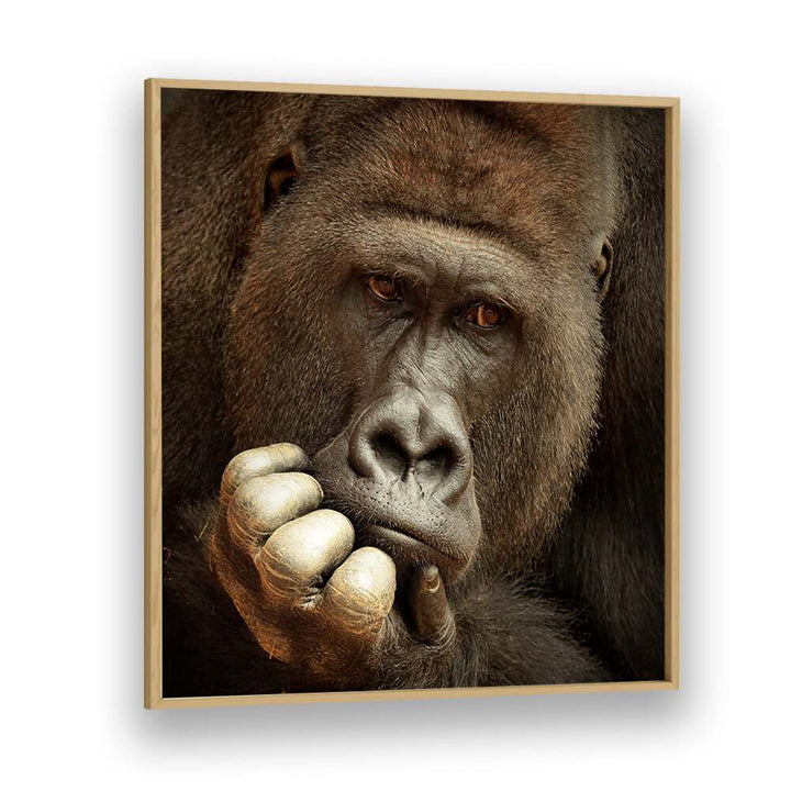 SENSE OF LIFE WILDLIFE-PHOTOGRAPHY in Oak Wood Plain Frame