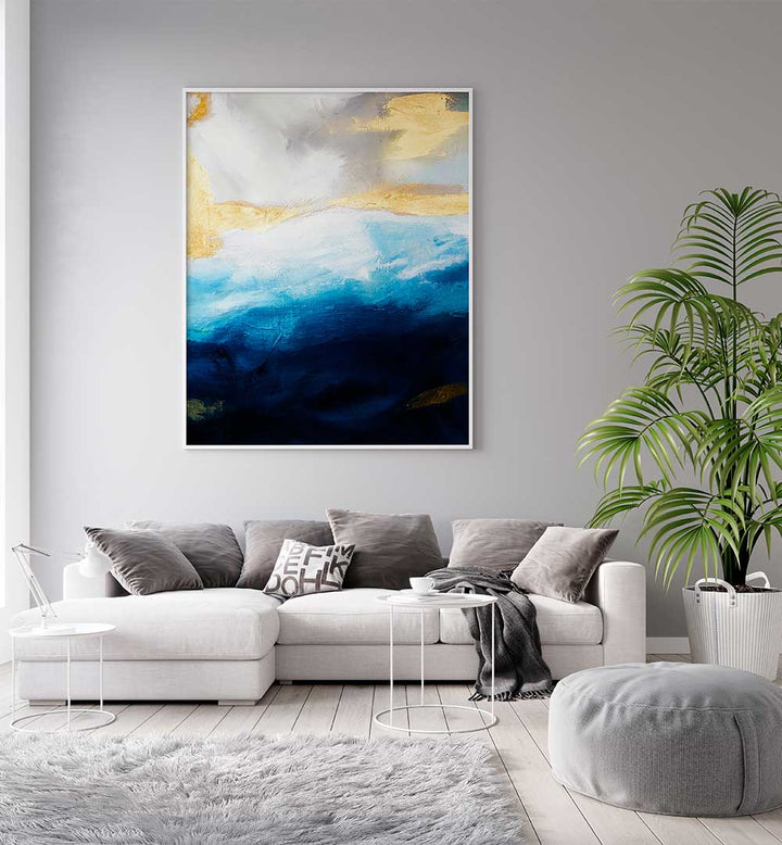 SERENADE IN BLUE , ABSTRACT PAINTINGS