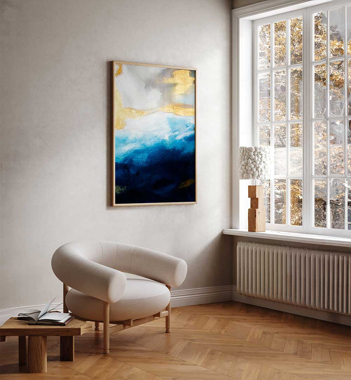 SERENADE IN BLUE , ABSTRACT PAINTINGS