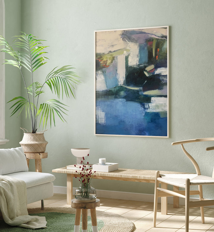 SERENE BLUE ABSTRACTION