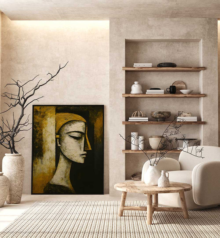 SERENE ISOLATION , EXPRESSIONISM PAINTINGS