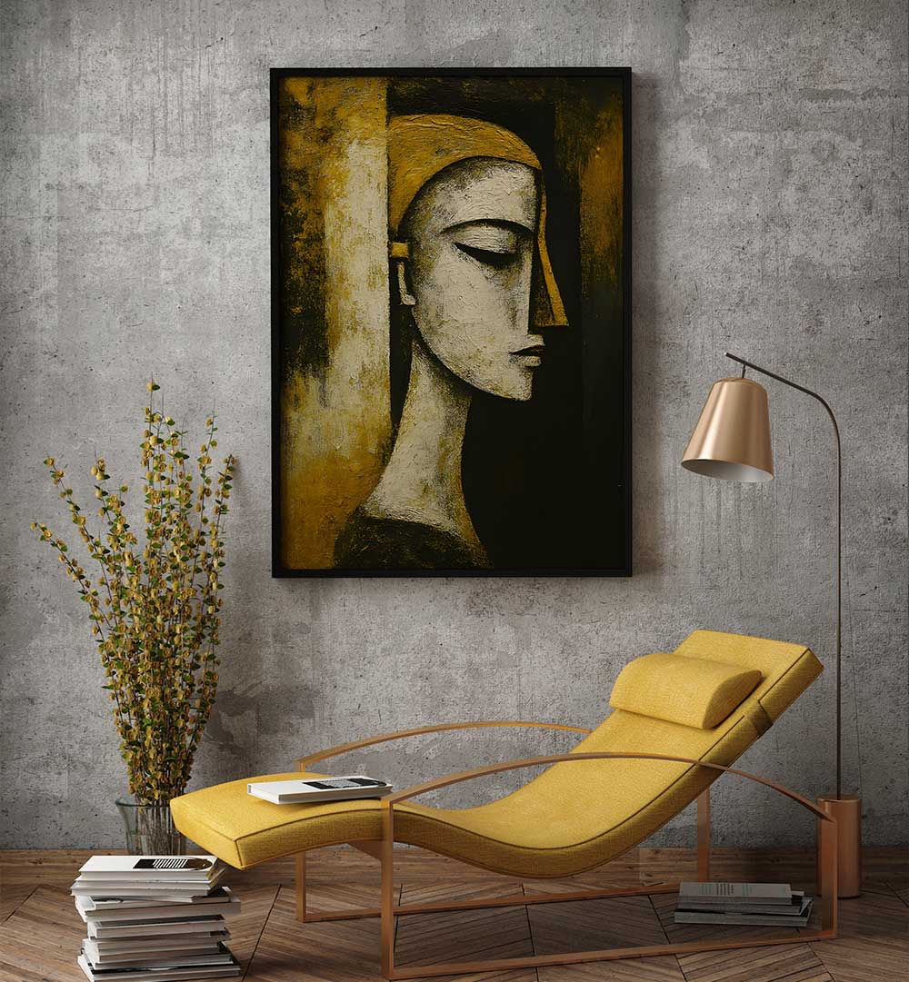 SERENE ISOLATION , EXPRESSIONISM PAINTINGS