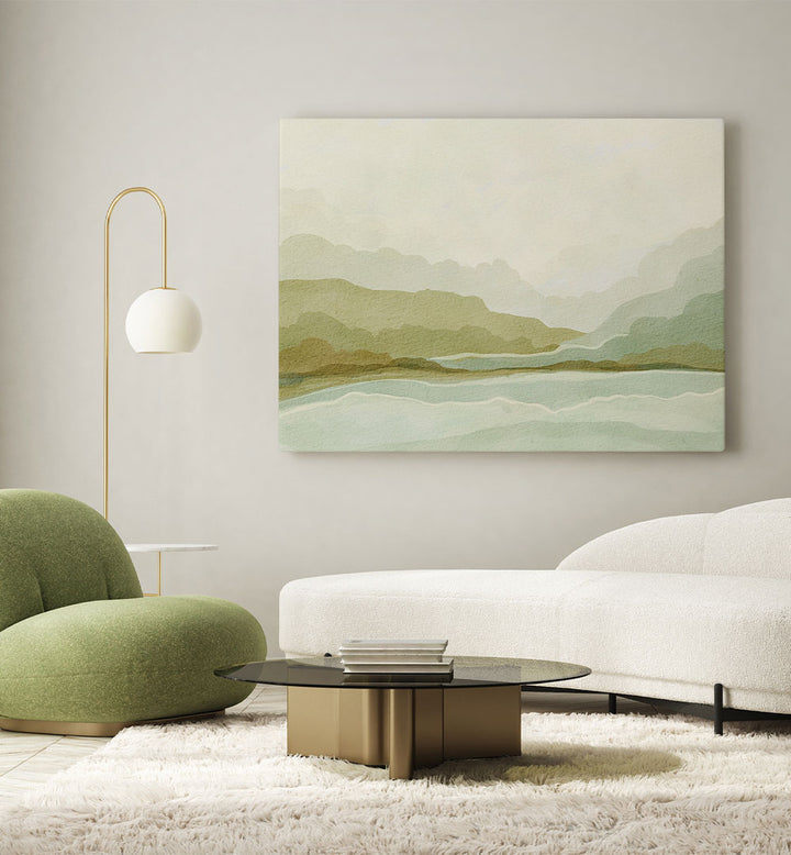 SERENE LANDSCAPE , LANDSCAPE PAINTINGS