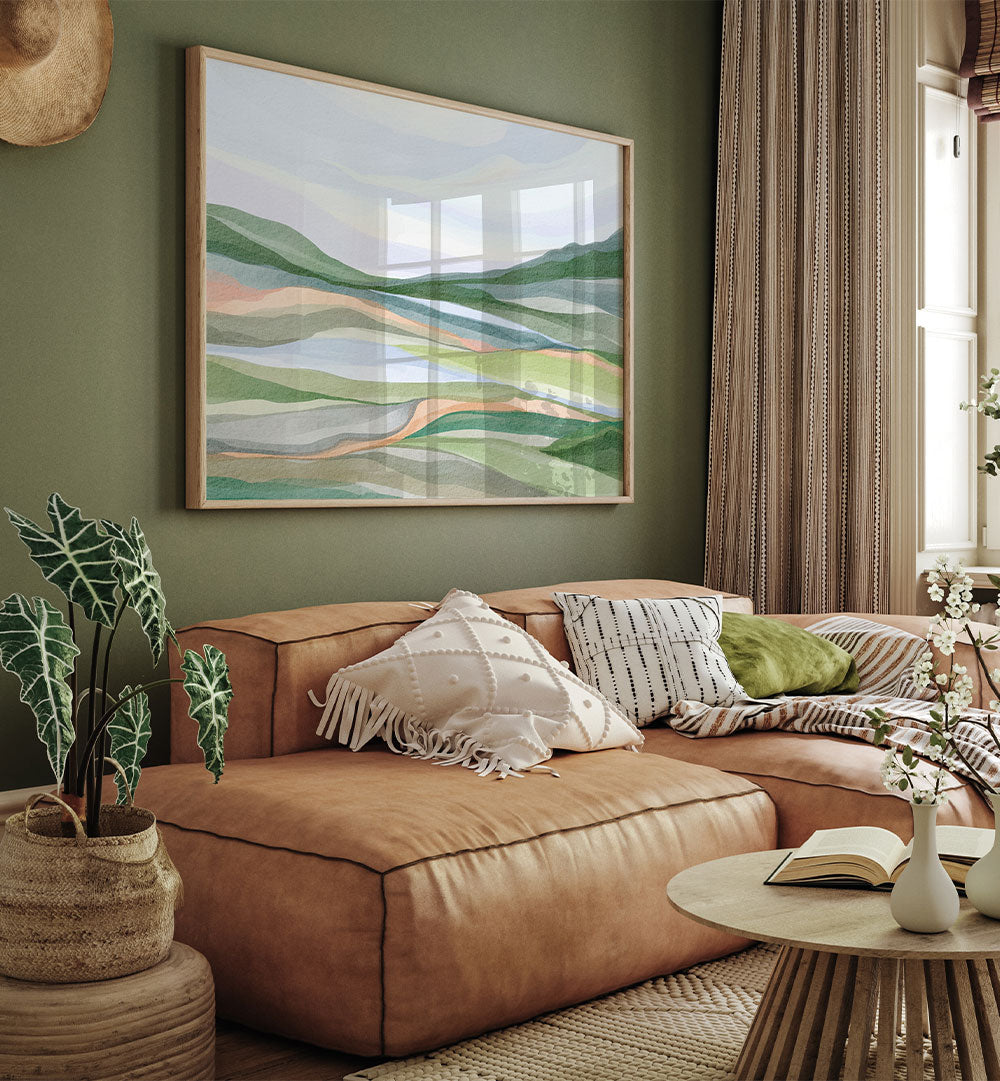 SERENE LAYERED LANDSCAPE