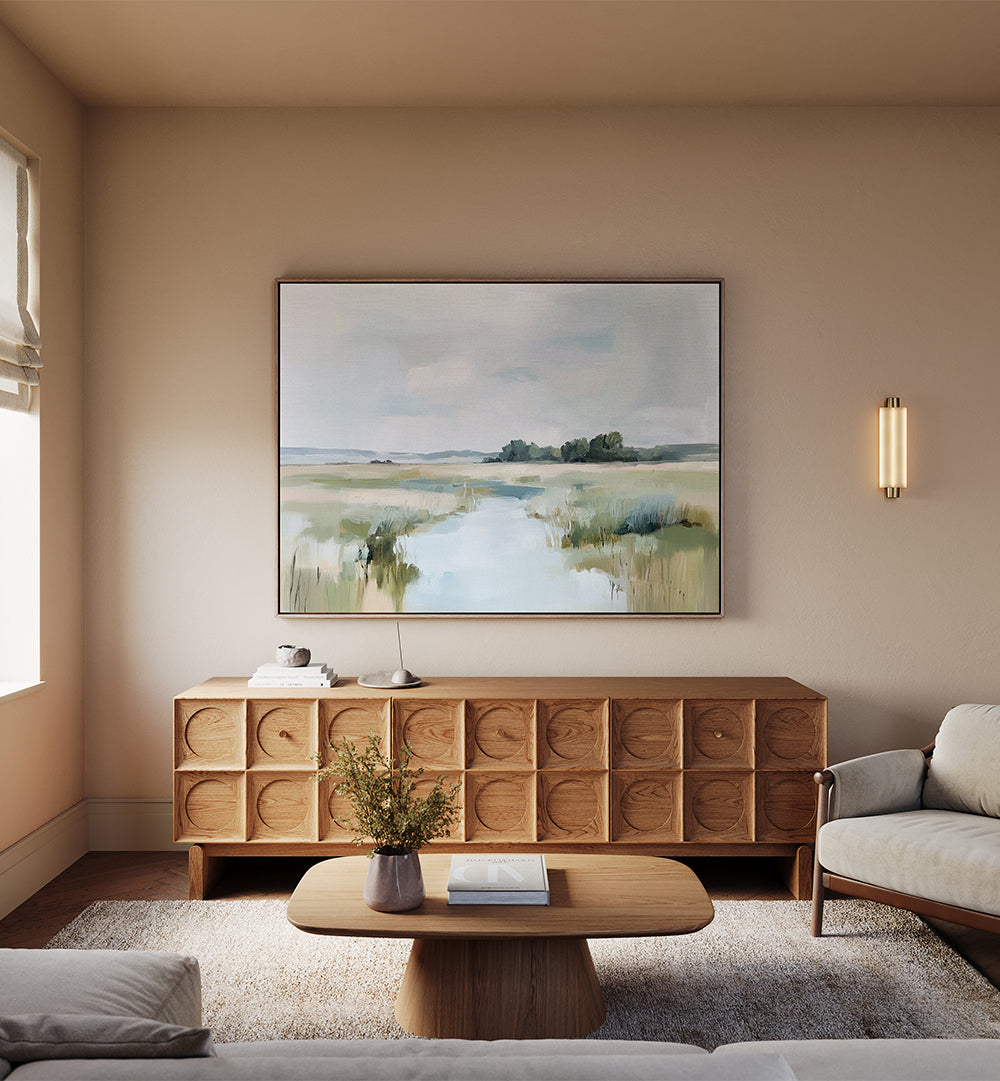 SERENE MARSH LANDSCAPE