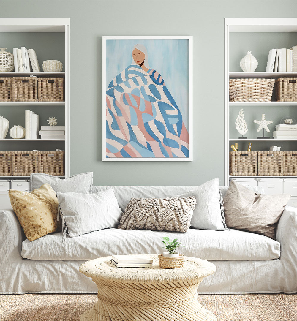 SERENE PATTERNED WOMAN