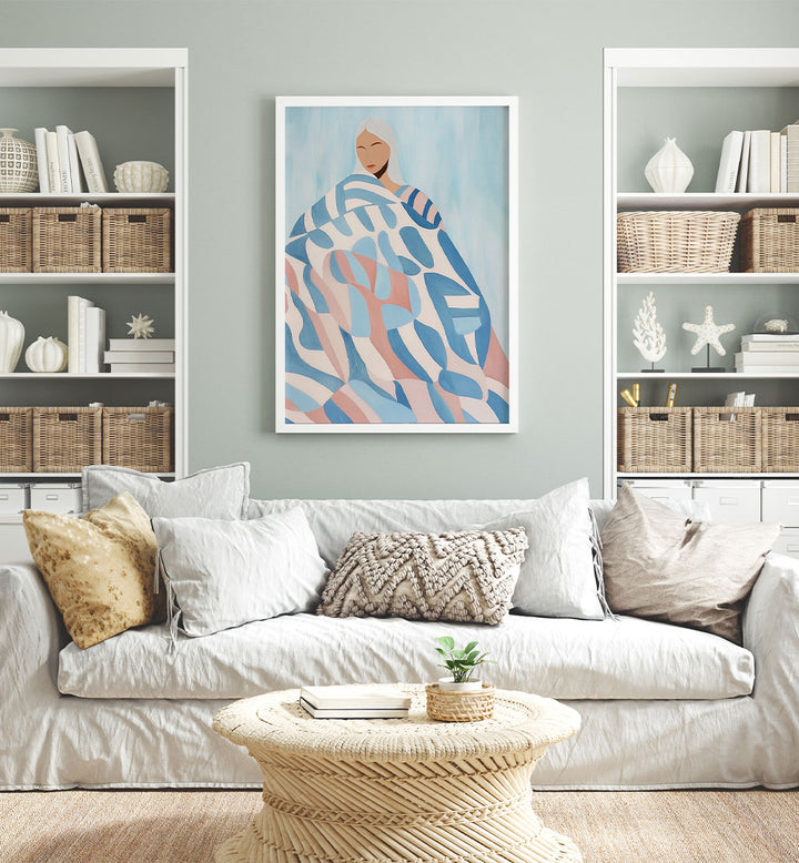 SERENE PATTERNED WOMAN