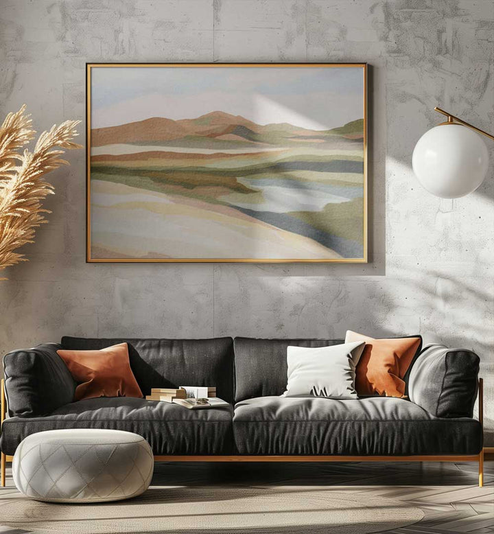 SERENITY WESTERN , LANDSCAPE PAINTINGS