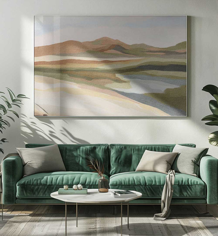SERENITY WESTERN , LANDSCAPE PAINTINGS