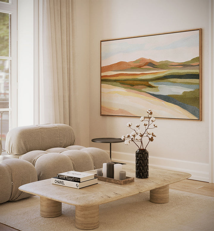SERENITY WESTERN , LANDSCAPE PAINTINGS