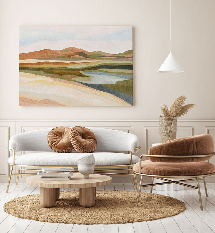 SERENITY WESTERN , LANDSCAPE PAINTINGS