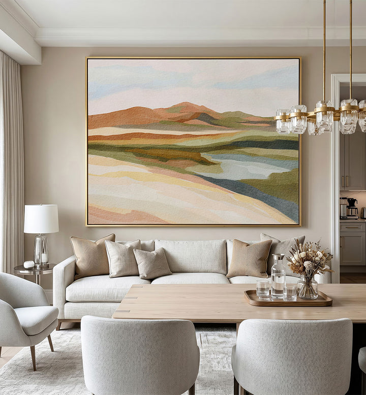 SERENITY WESTERN , LANDSCAPE PAINTINGS