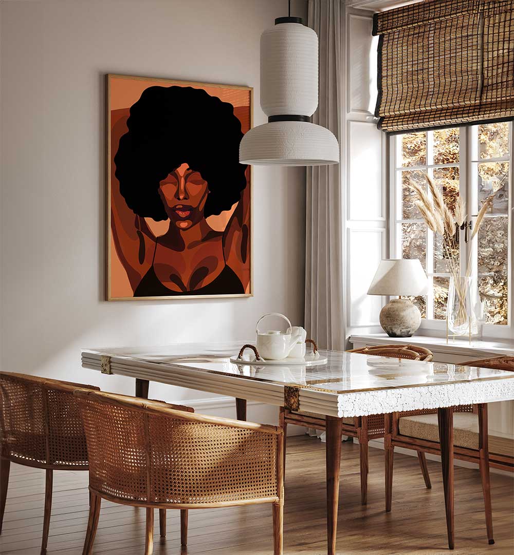 SHADES OF COLOR , AFRICAN ART PAINTINGS