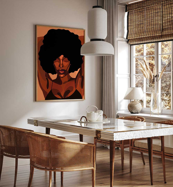 SHADES OF COLOR , AFRICAN ART PAINTINGS