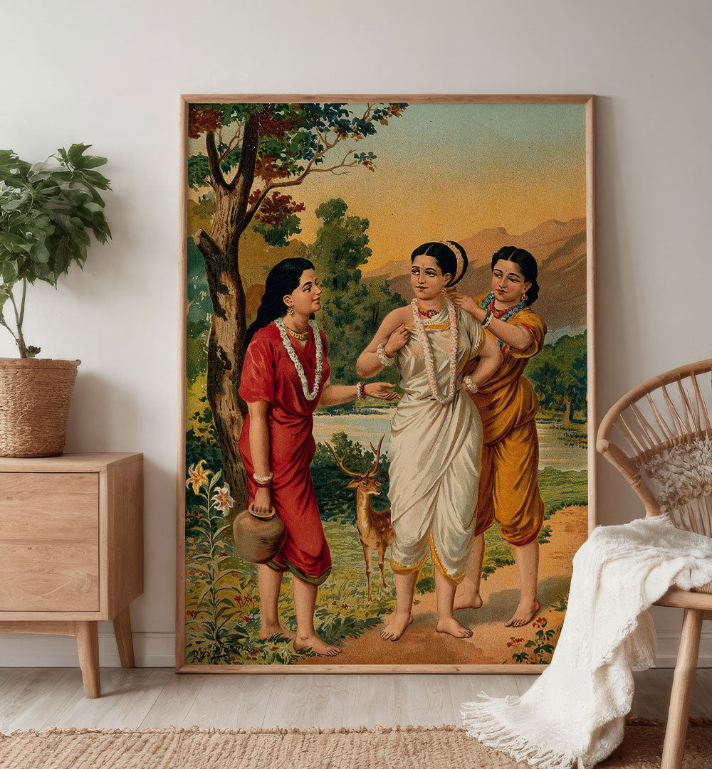 SHAKUNTALA AND HER FRIENDS